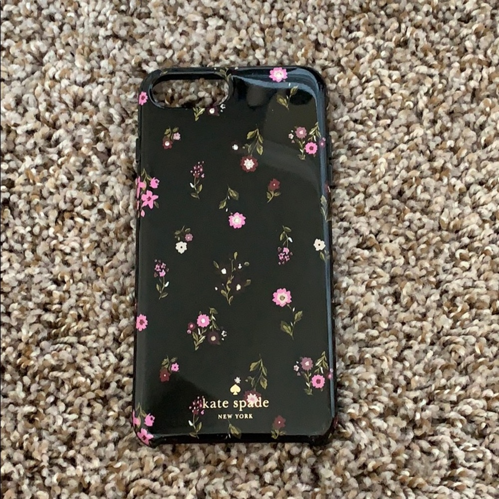 Purple floral Kate Spade iPhone 7 Plus/8 Plus case